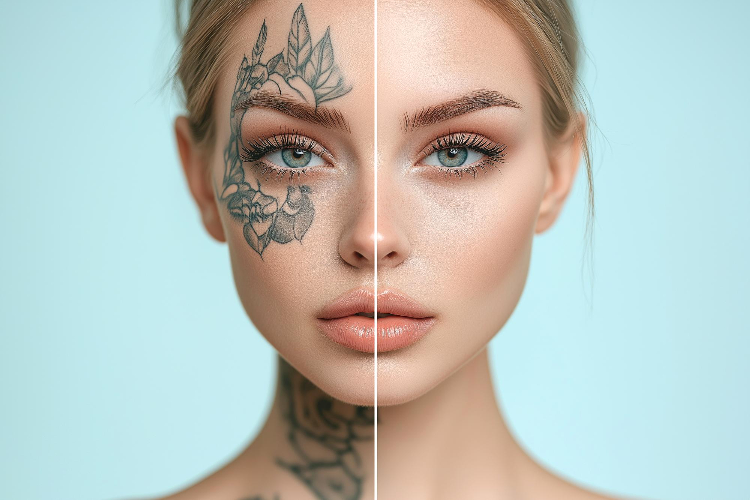 Before and After Tattoo Removal Results at Saudi Dermatology
