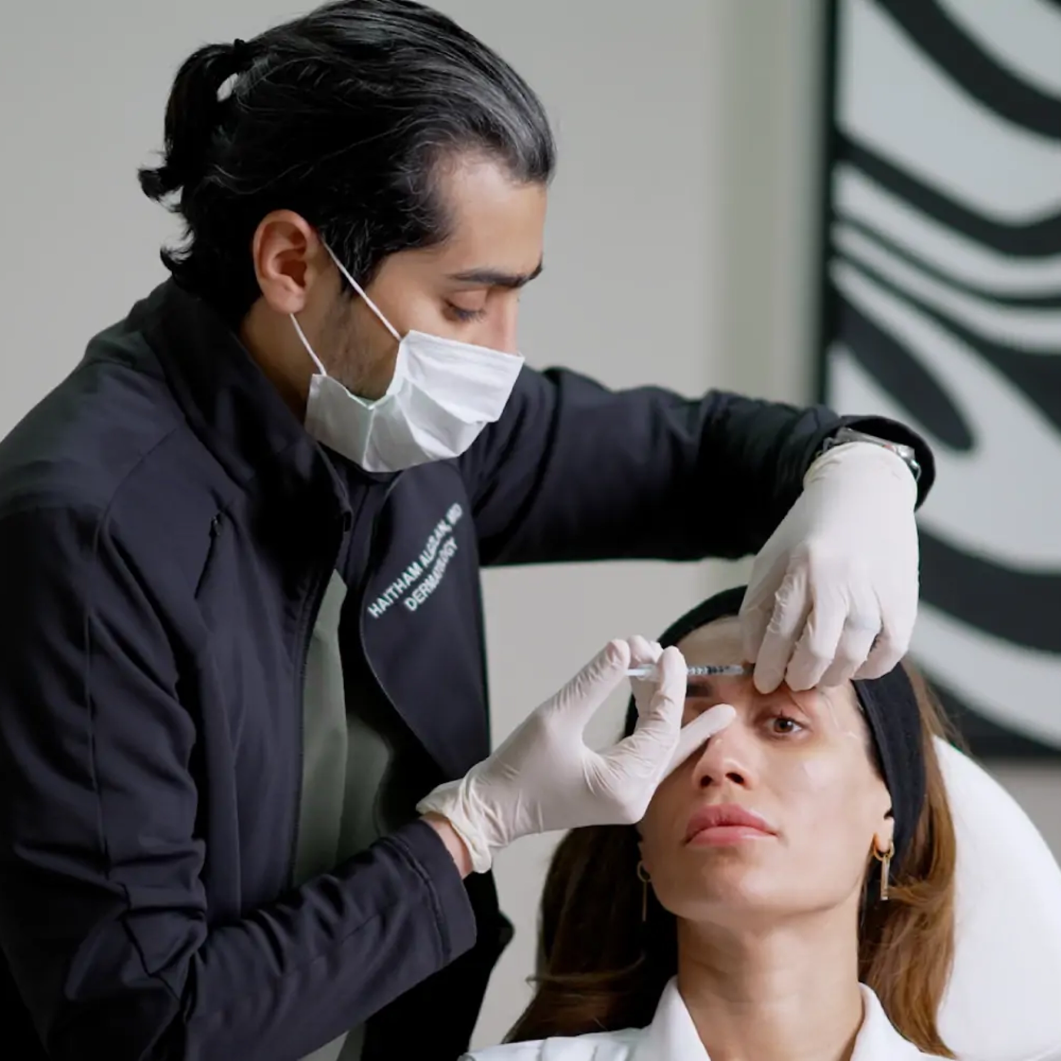 PRP and PRF hair restoration treatment by Dr. Haitham in Riyadh