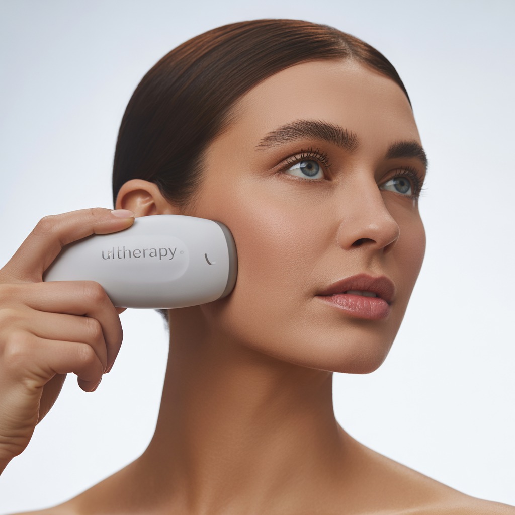 Ultherapy ultrasound imaging for collagen stimulation