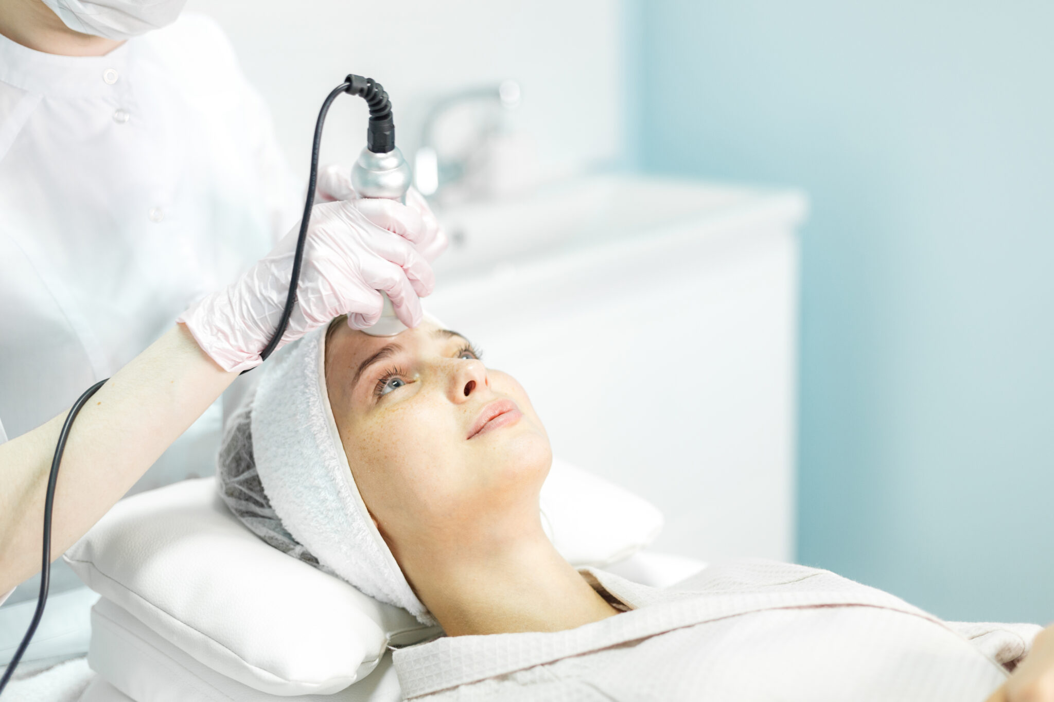 Fractional CO2 laser treatment for acne scars and wrinkles