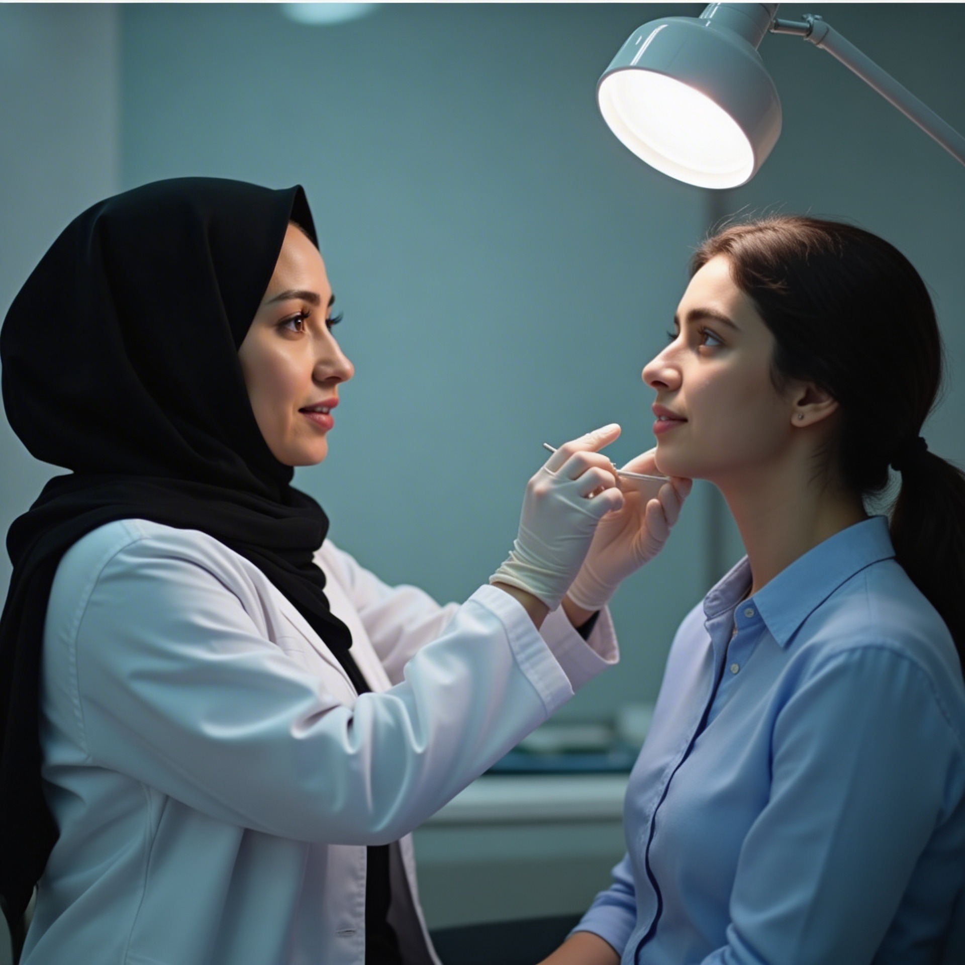 Dr Zeinah Alhalees skin consultation Reveal Clinic Riyadh