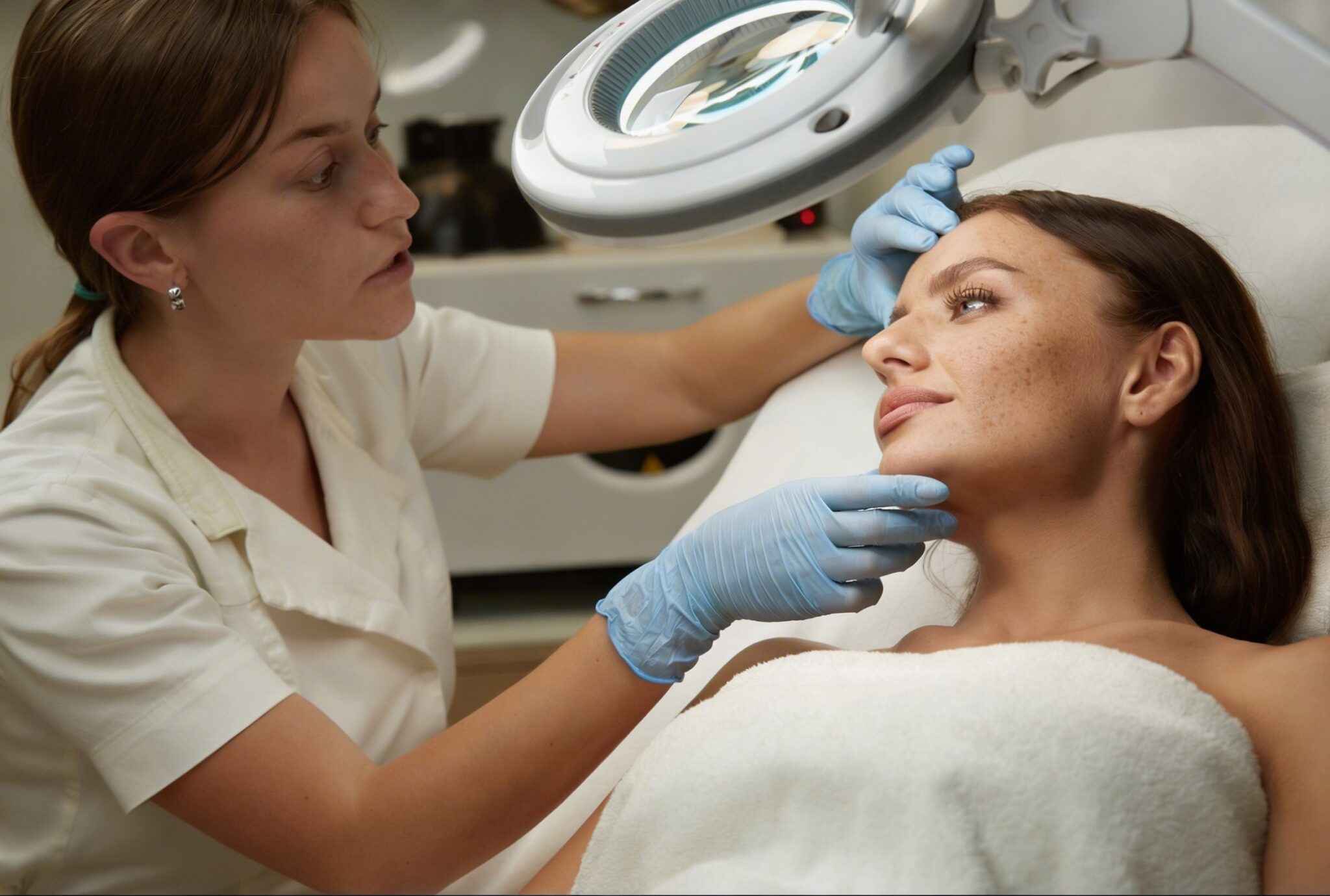 Dermatology consultation for melasma treatment